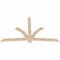 Ekena Millwork Davenport Smooth Timber Gable Bracket, Douglas Fir, 96"W x 60"H x 1 1/2"D x 5 1/2"F, 15/12 Pitch GBW096X60X0206DAV00SDF - alternate 5